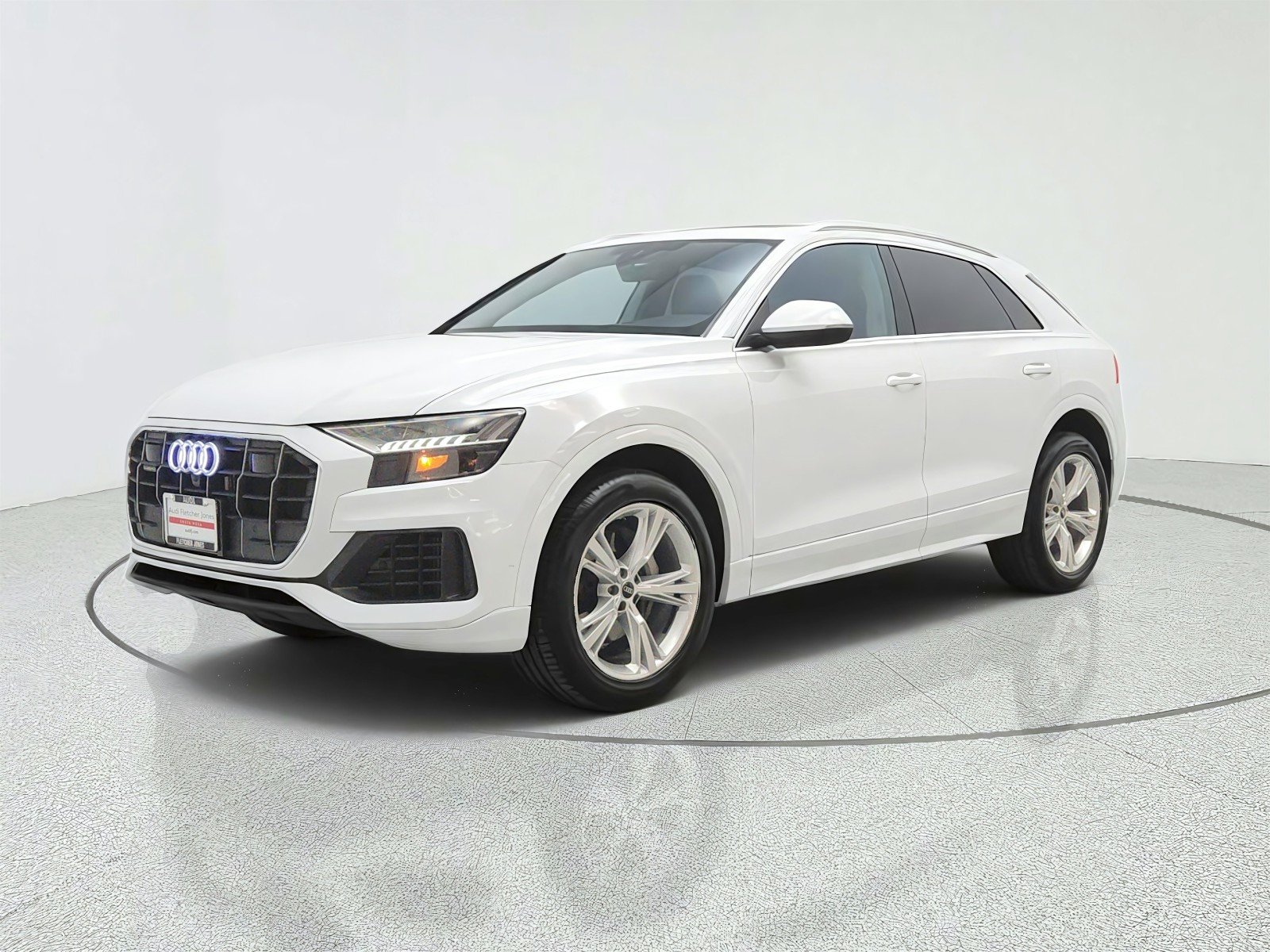 Used 2023 Glacier White Metallic Audi Premium image 1