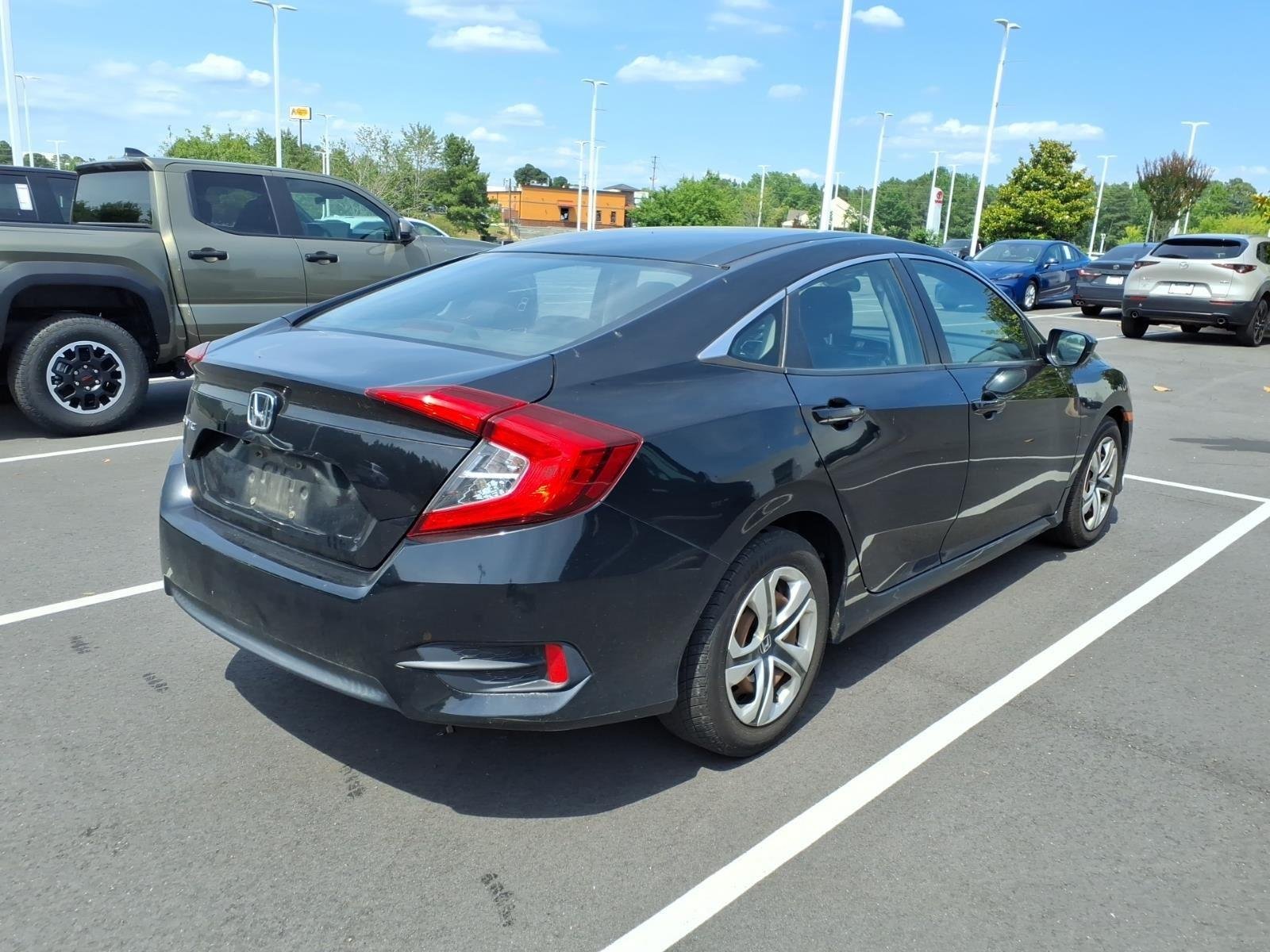 Used 2017 Crystal Black Pearl Honda LX image 3