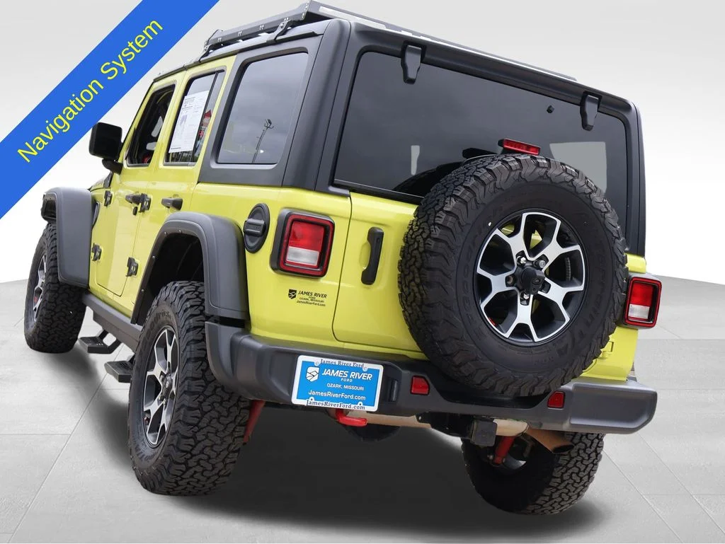Used 2022 Yellow Jeep Unlimited Rubicon image 3