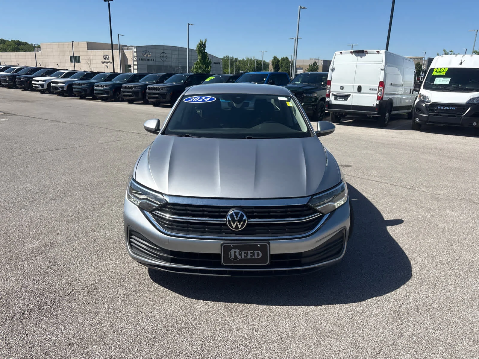 Used 2024 SILVER Volkswagen S image 3
