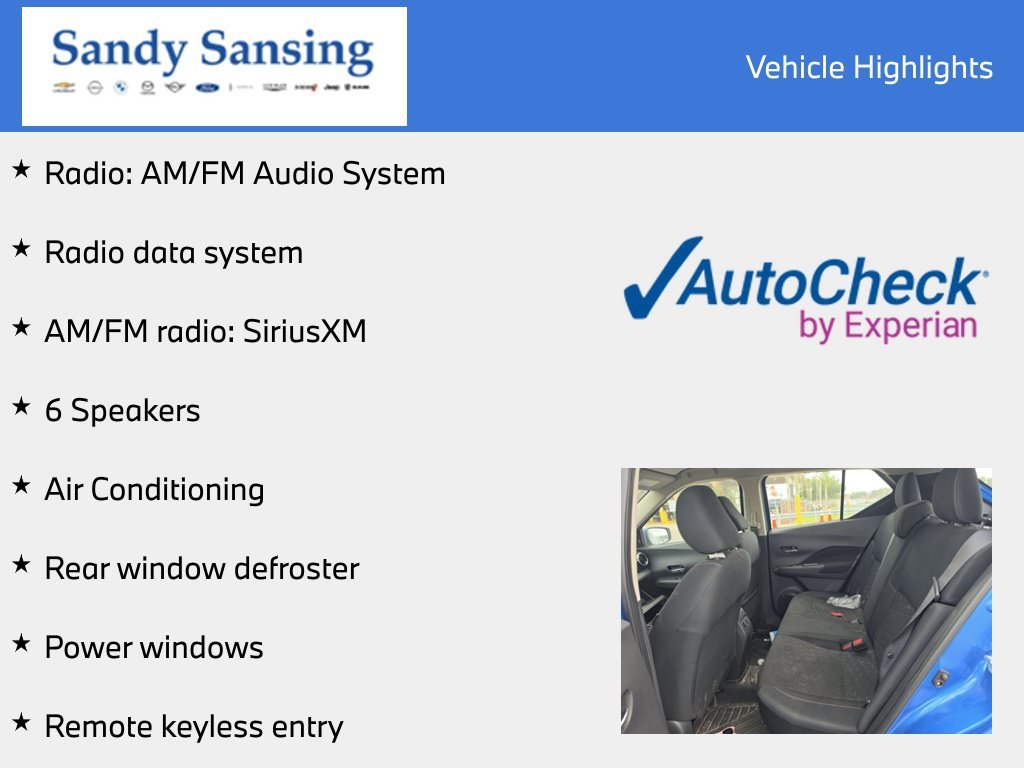 Used 2023 Blue Nissan SV image 7