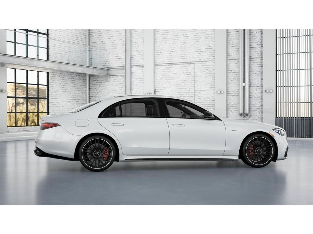 New 2026 MANUFAKTUR Moonlight White Metallic Mercedes-Benz AMG® S 63 E 4MATIC® Sedan image 17