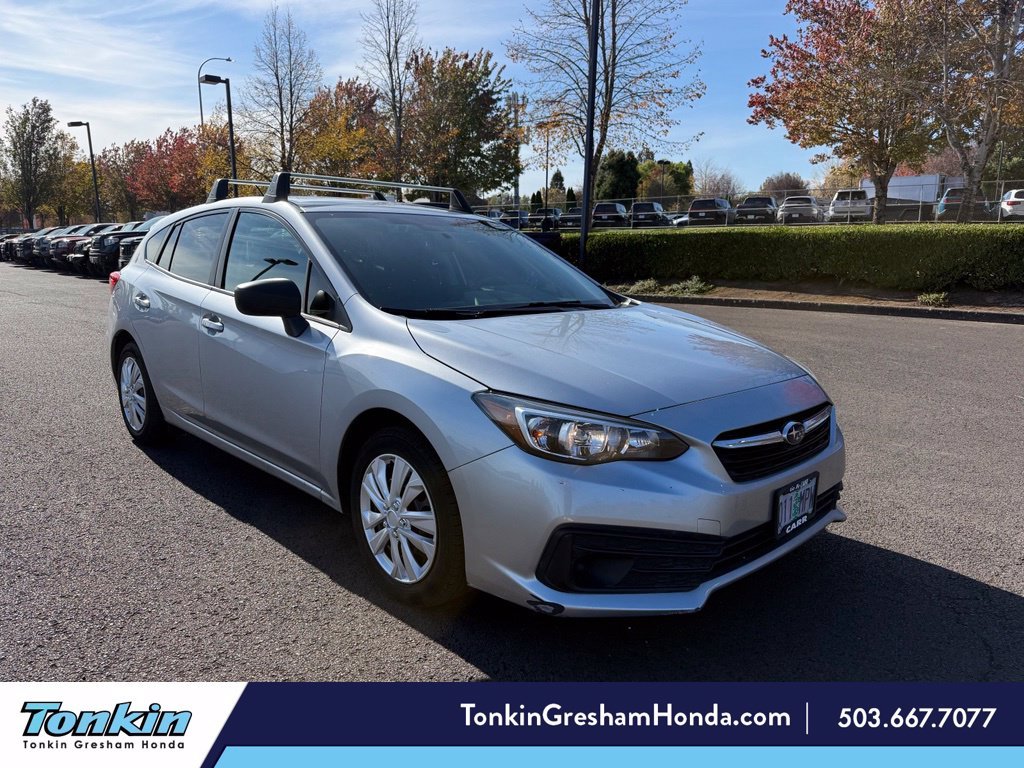 Used 2020 Ice Silver Metallic Subaru Base image 1