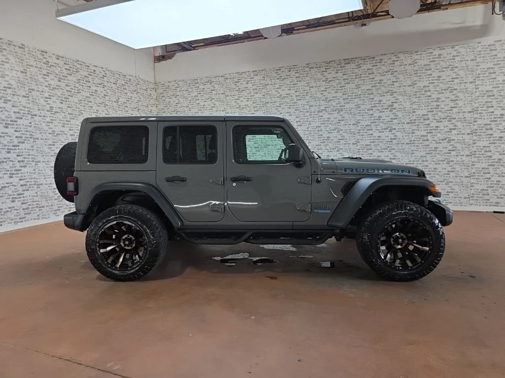 Used 2022 Sting-Gray Clearcoat Jeep Unlimited Rubicon 4xe image 6