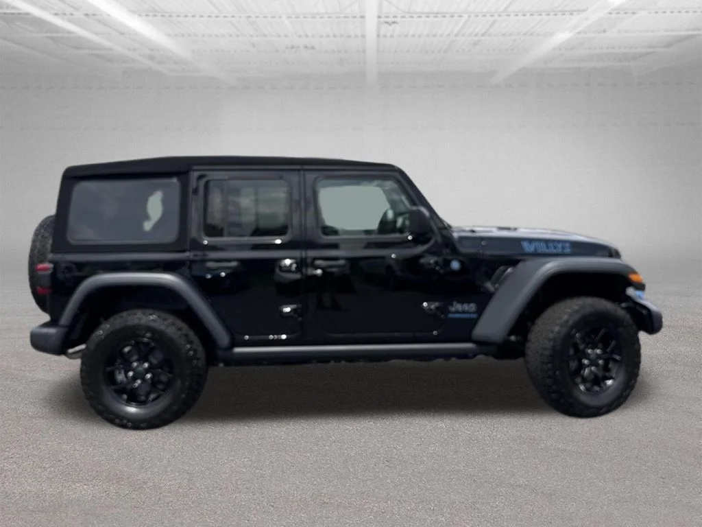 Certified Used 2024 Black Clearcoat Jeep Willys 4xe image 55