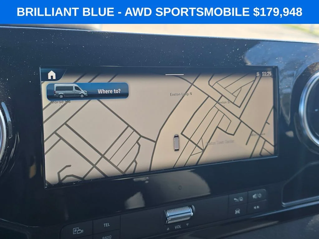 New 2025 Brilliant Blue Mercedes-Benz Cargo 144 WB image 3