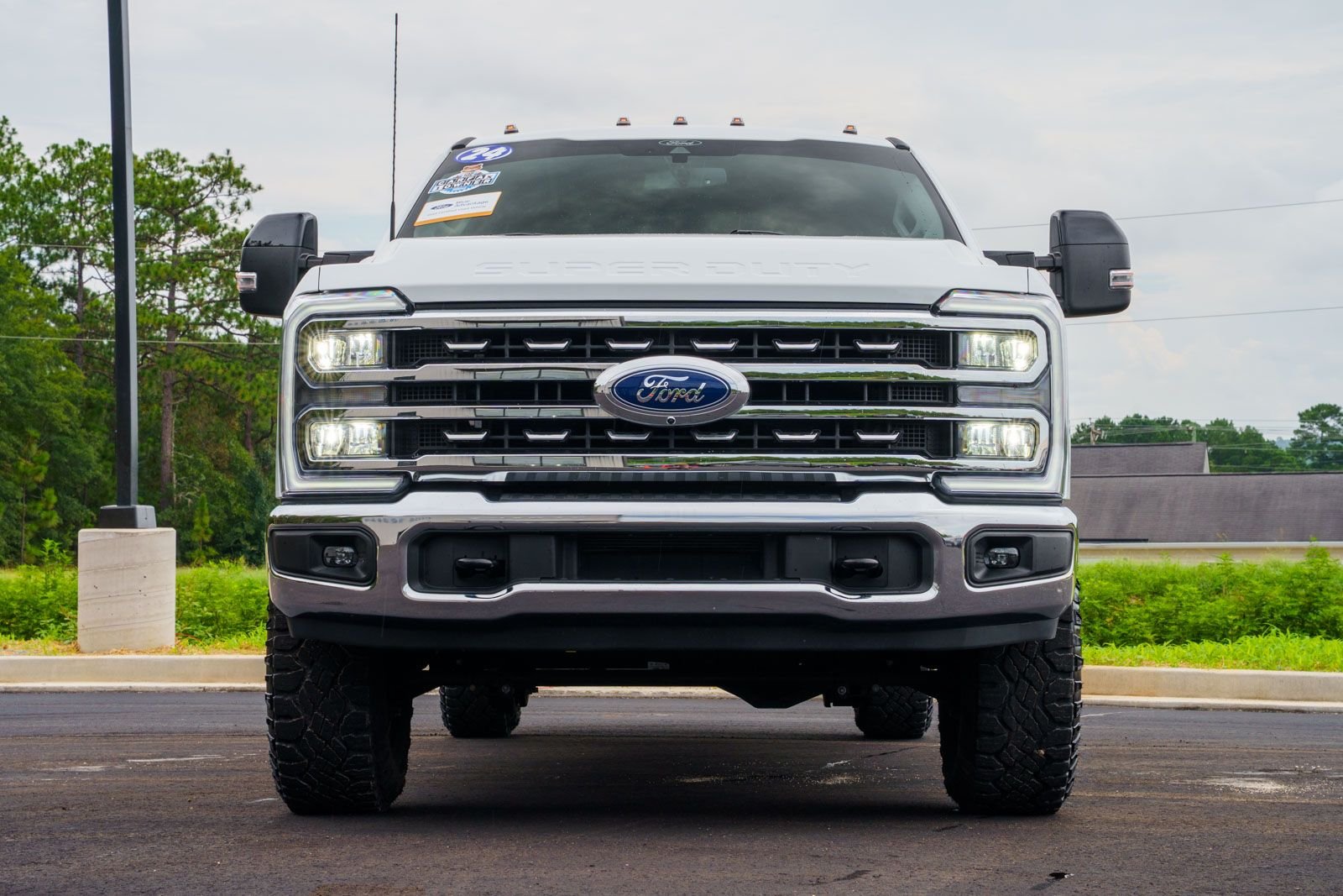 Certified Used 2024 White Ford Lariat image 2