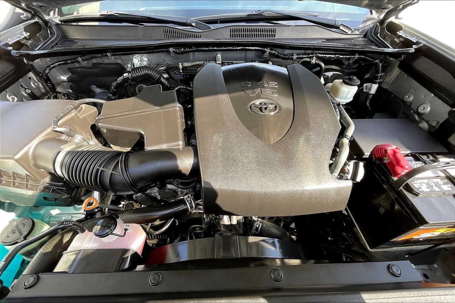 Used 2020 Silver Sky Metallic Toyota TRD Sport image 29