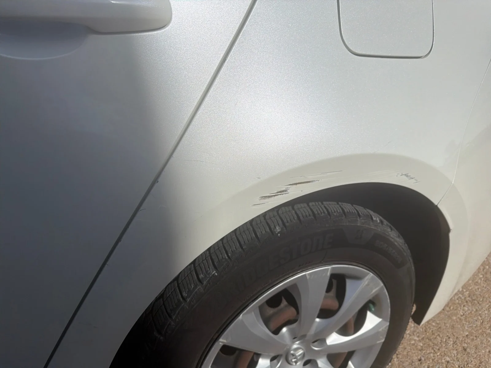 Used 2020 White Toyota LE image 5
