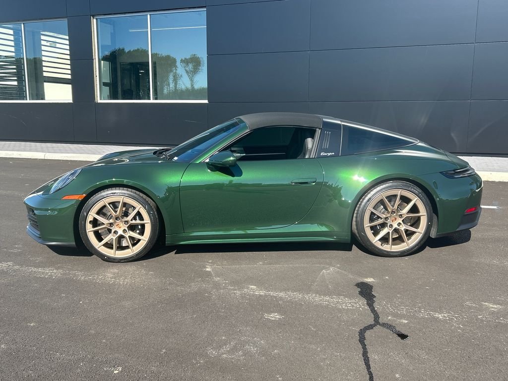 Used 2026 Green Porsche Targa 4S image 4