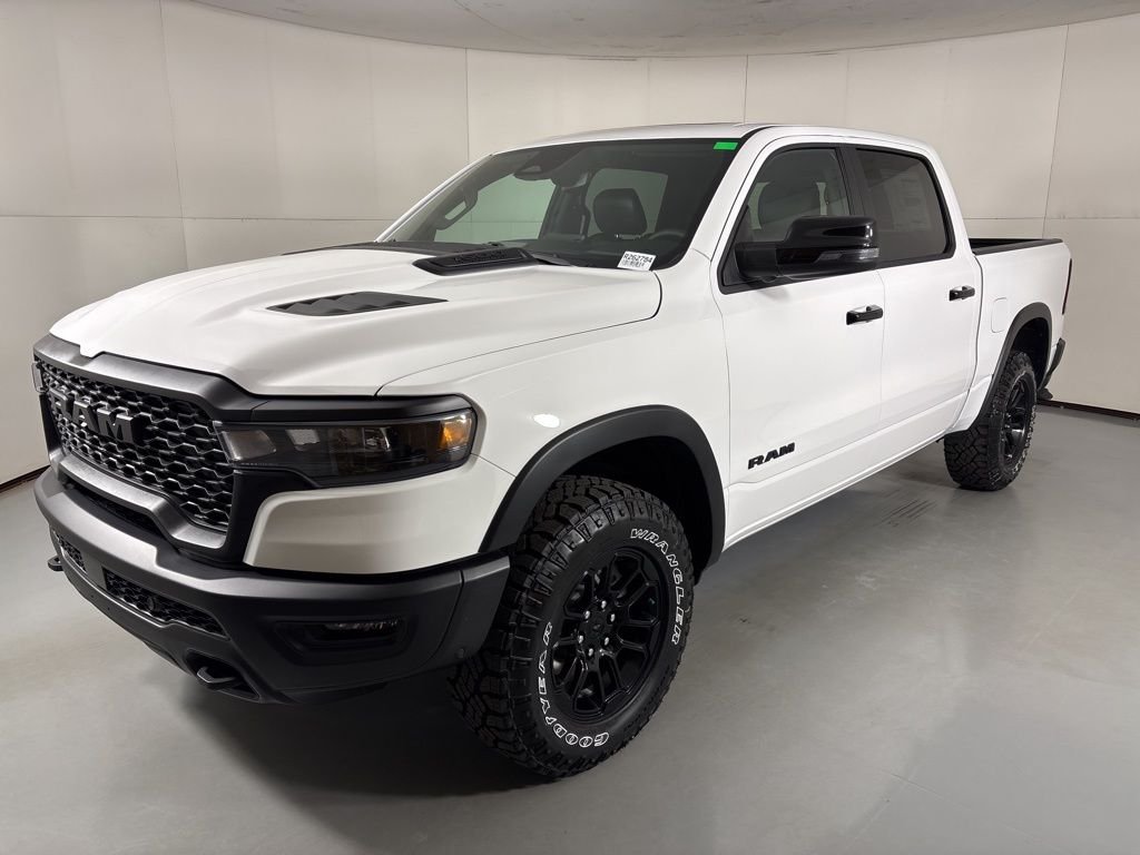 New 2026 Bright White Clear-Coat Exterior Paint RAM Rebel image 4