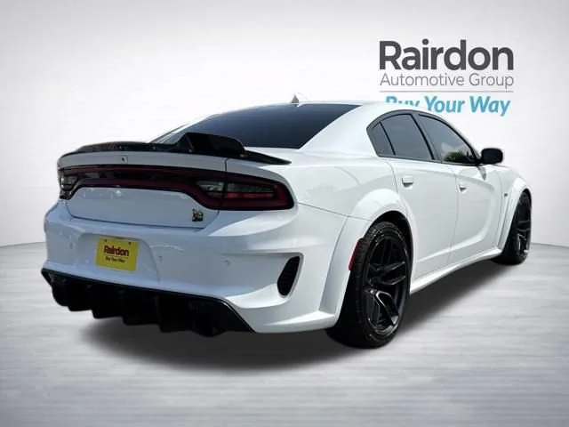 Used 2021 White Knuckle Clearcoat Dodge Scat Pack Widebody image 7