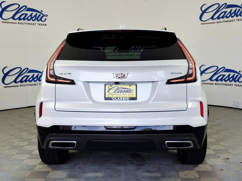 Used 2025 Crystal White Tricoat Cadillac Sport image 4