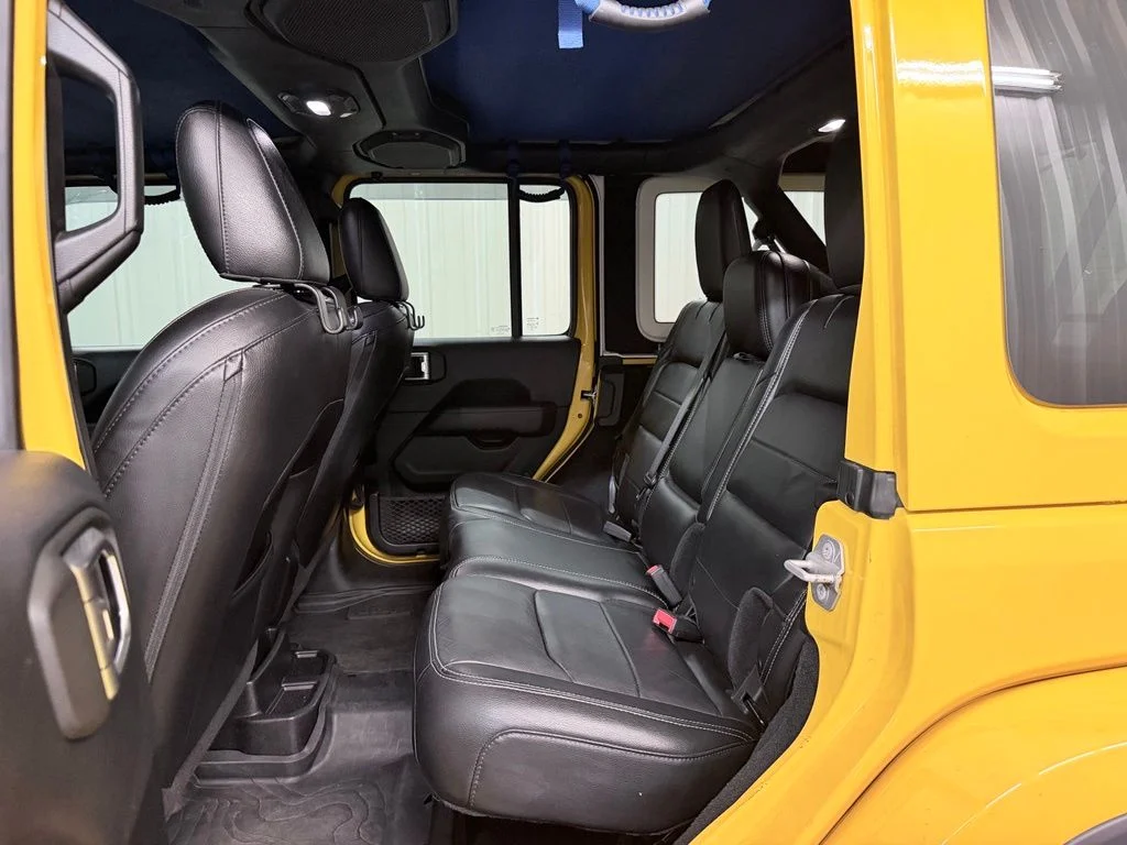 Used 2018 Yellow Jeep Unlimited Sahara image 26