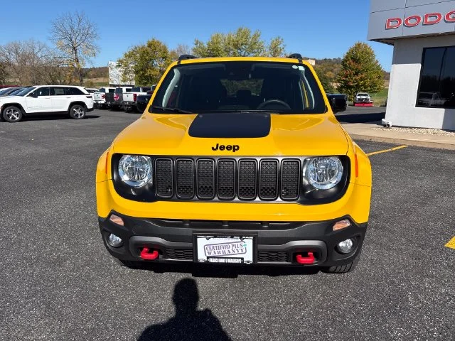 Used 2023 Solar Yellow Clearcoat Jeep Trailhawk image 11