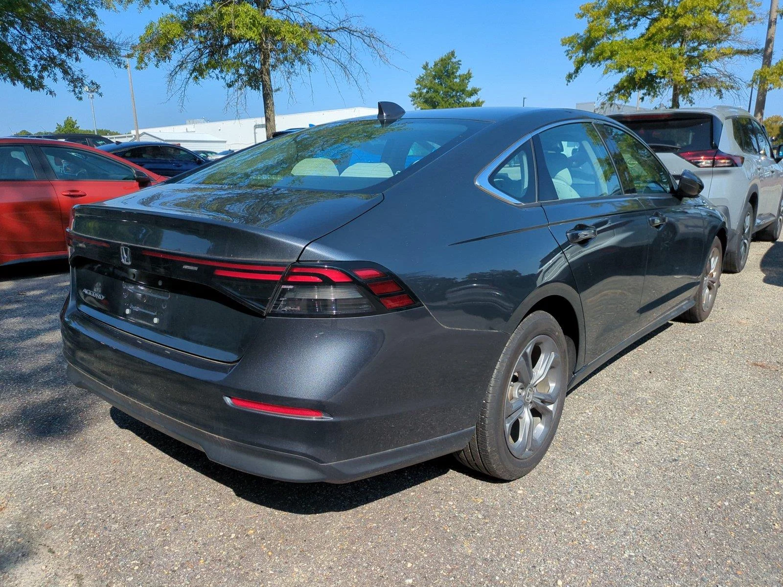 Used 2024 Meteorite Gray Metallic Honda EX image 4