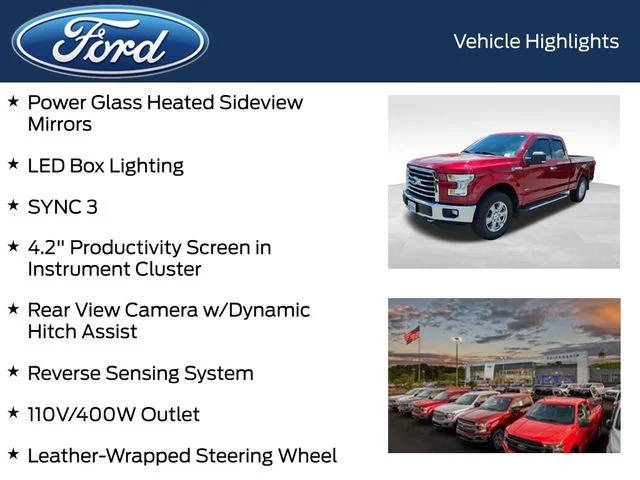 Used 2016 Red Ford XLT image 12