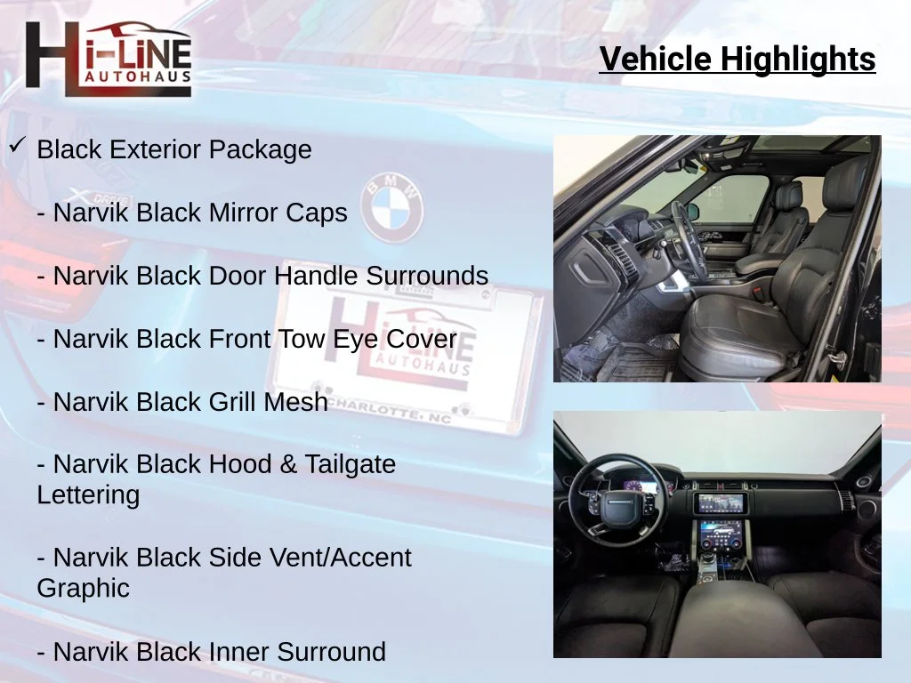 Certified Used 2019 Black Land Rover 5.0L V8 Supercharged image 24