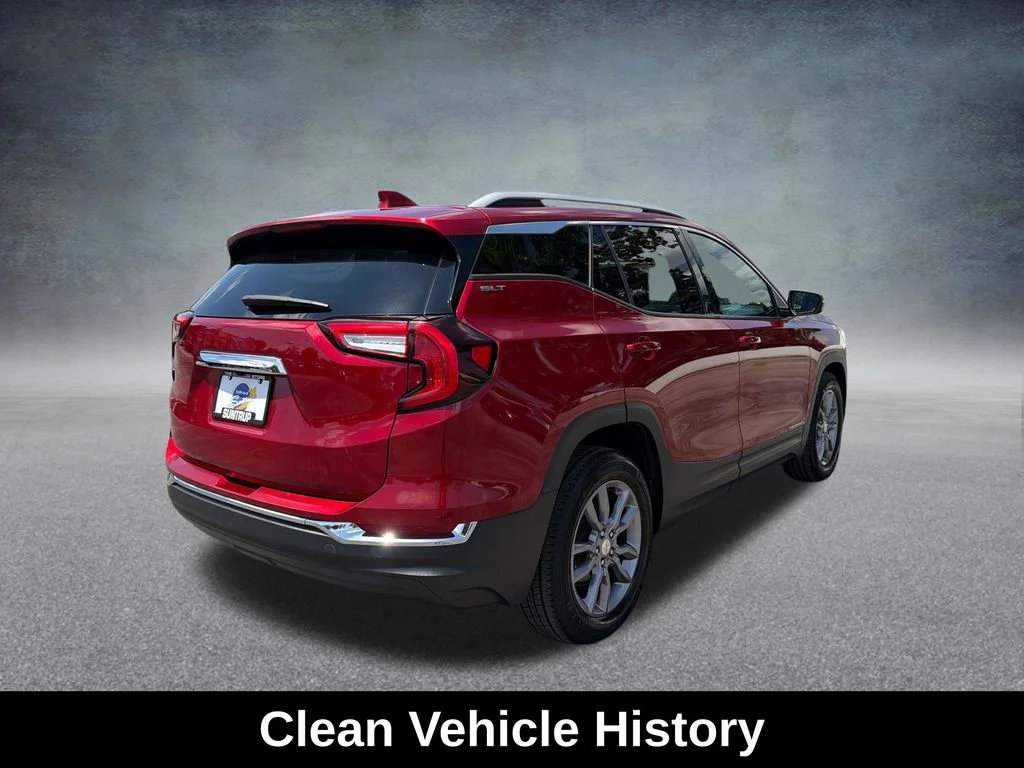 Used 2023 Volcanic Red Tintcoat GMC SLT image 6