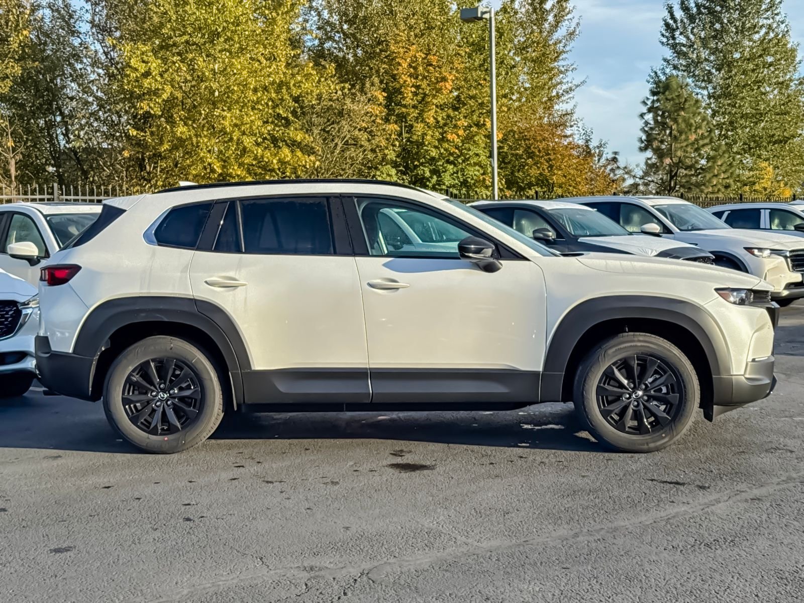 New 2026 Wind Chill Pearl Mazda Premium AWD image 2