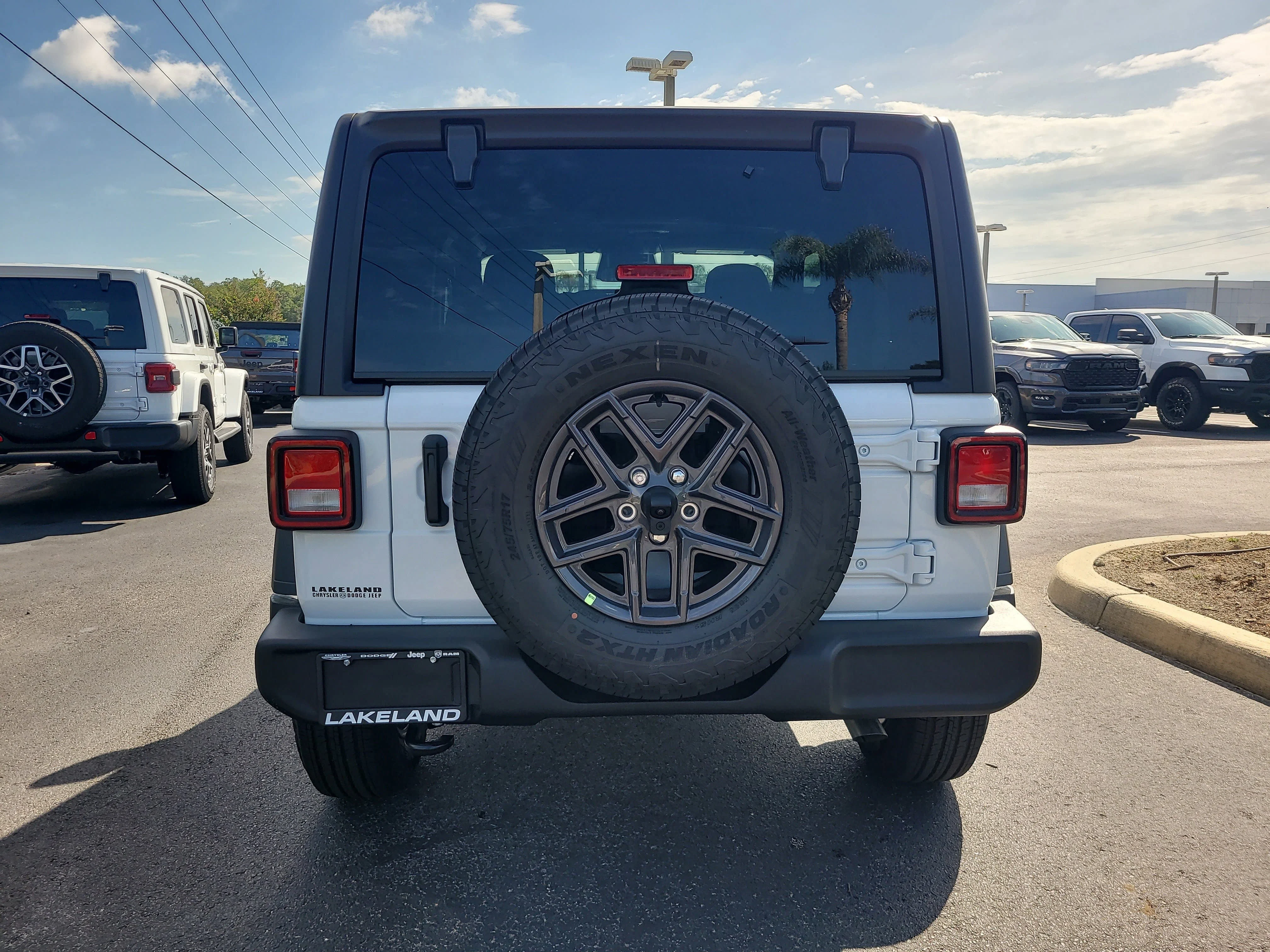 New 2026 Bright White Clearcoat Jeep Sport S image 7