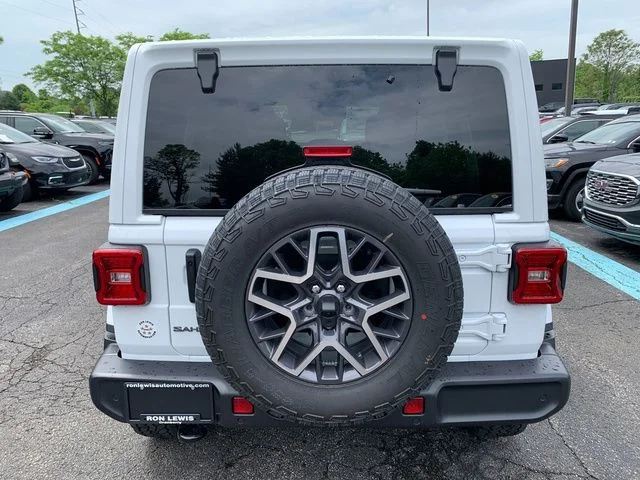 New 2026 Bright White Clearcoat Jeep Sahara image 4