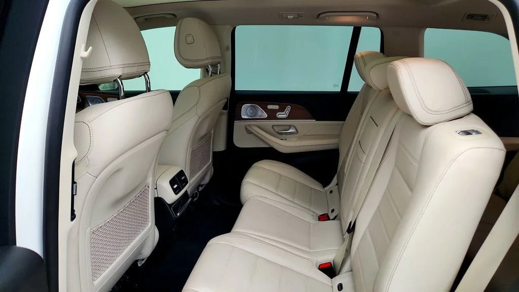Used 2021 designo Diamond White Bright Mercedes-Benz GLS 580 4MATIC® SUV w/ Driver Assist Pkg Plus & Night Pkg image 19