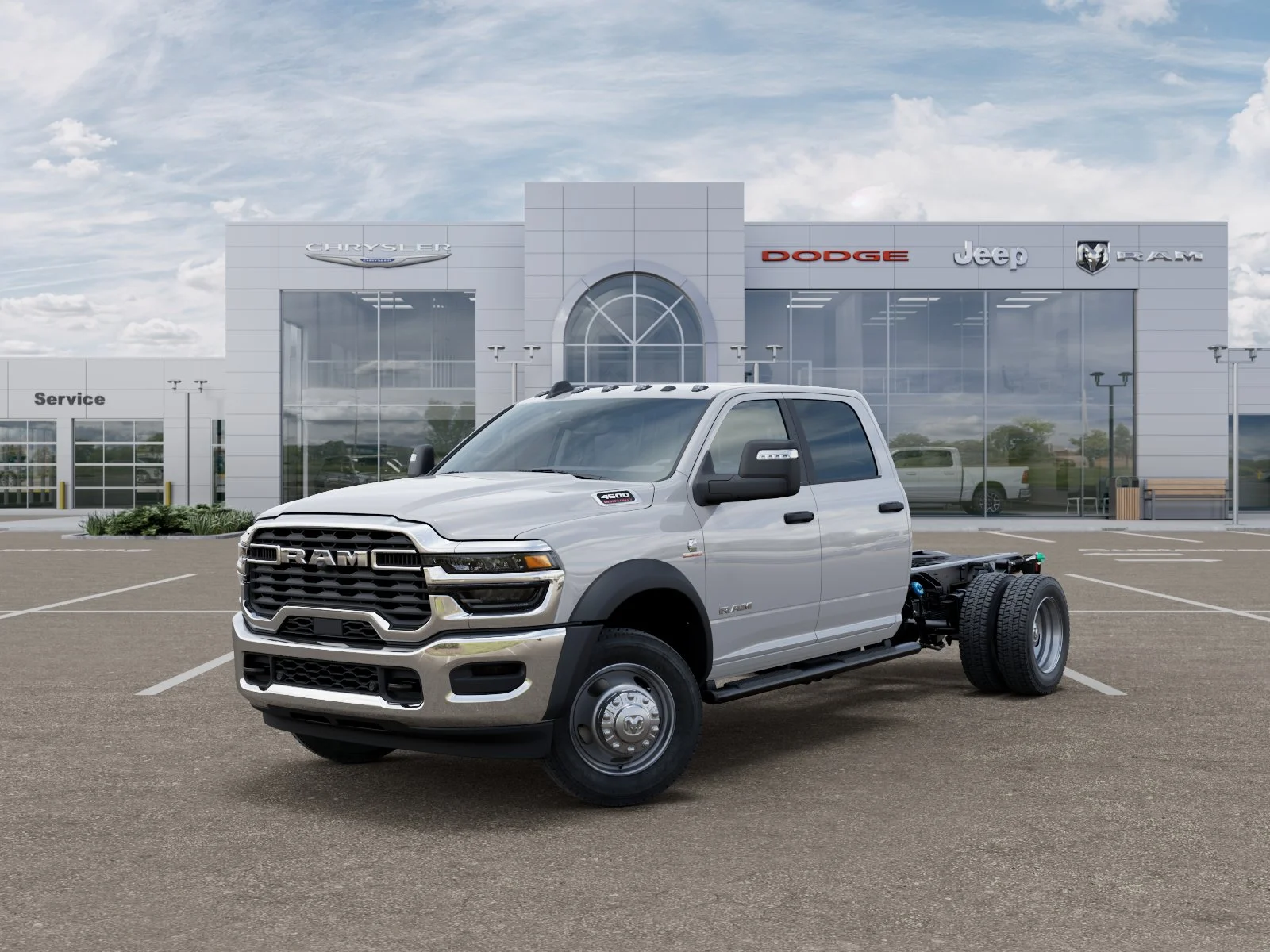 New 2026 Bright White Clear-Coat Exterior Paint RAM Tradesman image 29