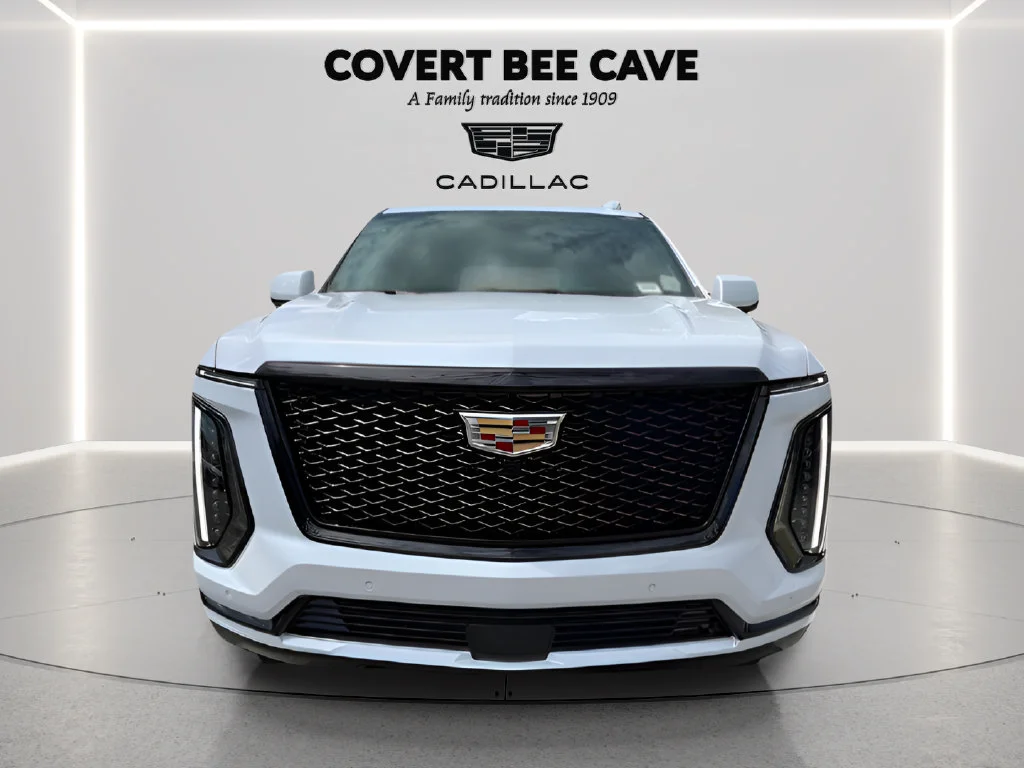 New 2026 Vibrant White Tricoat Cadillac Platinum Sport image 2