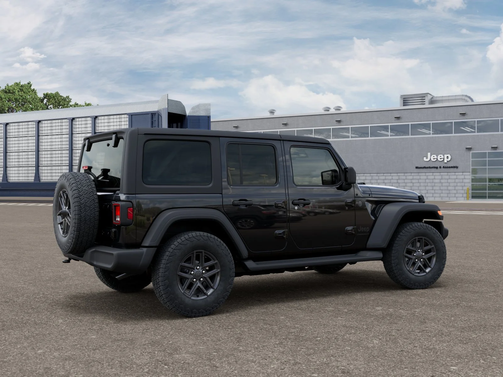 New 2026 Black Clear-Coat Exterior Paint Jeep Sport S image 19
