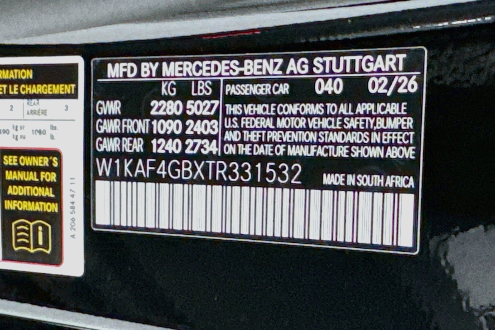 New 2026 Black Mercedes-Benz C 300 Sedan image 24
