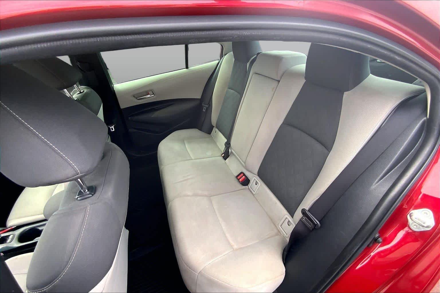 Used 2020 Barcelona Red Metallic Toyota LE image 19