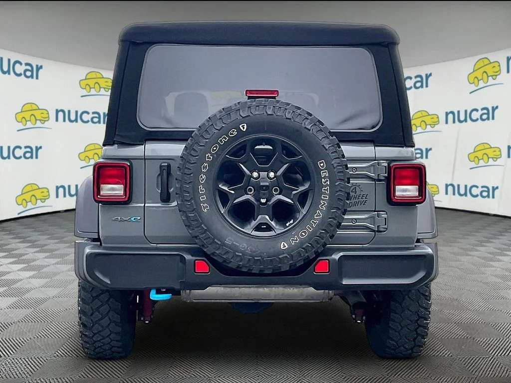 Used 2023 Gray Jeep Base 4xe image 5