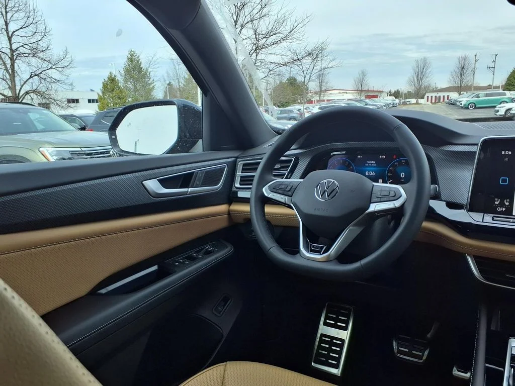 New 2026 Avocado Green Pearl Volkswagen 2.0T SEL R-Line Black image 19