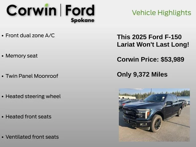 Used 2025  Ford Lariat image 13