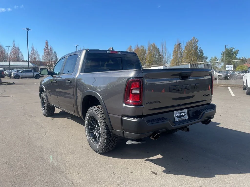 New 2026 Granite Crystal Metallic Clear-Coat Exterior Paint RAM Rebel image 3