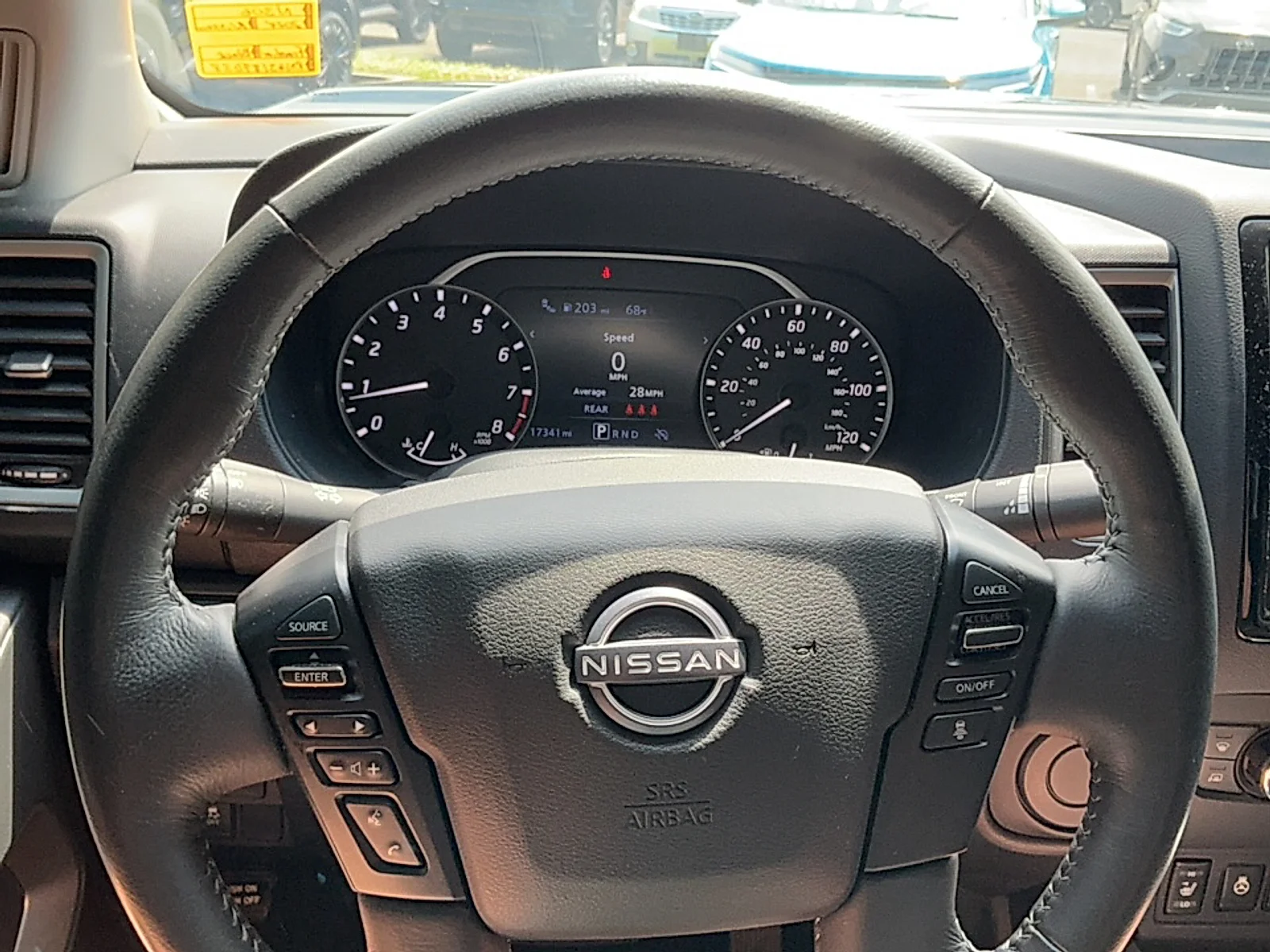 Used 2024 Super Black Nissan Crew Cab SL 4x2 image 9
