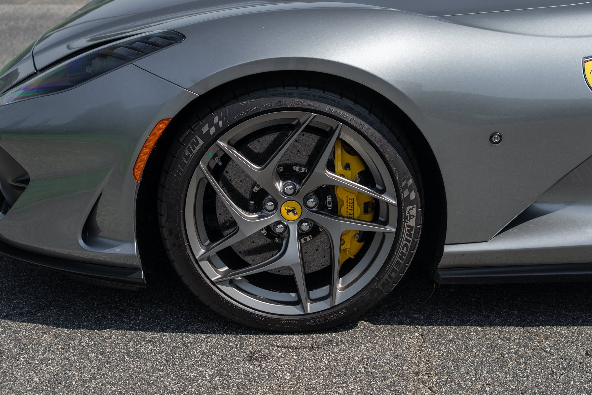 Certified Used 2020 Grigio Titanio Metall Ferrari  image 9