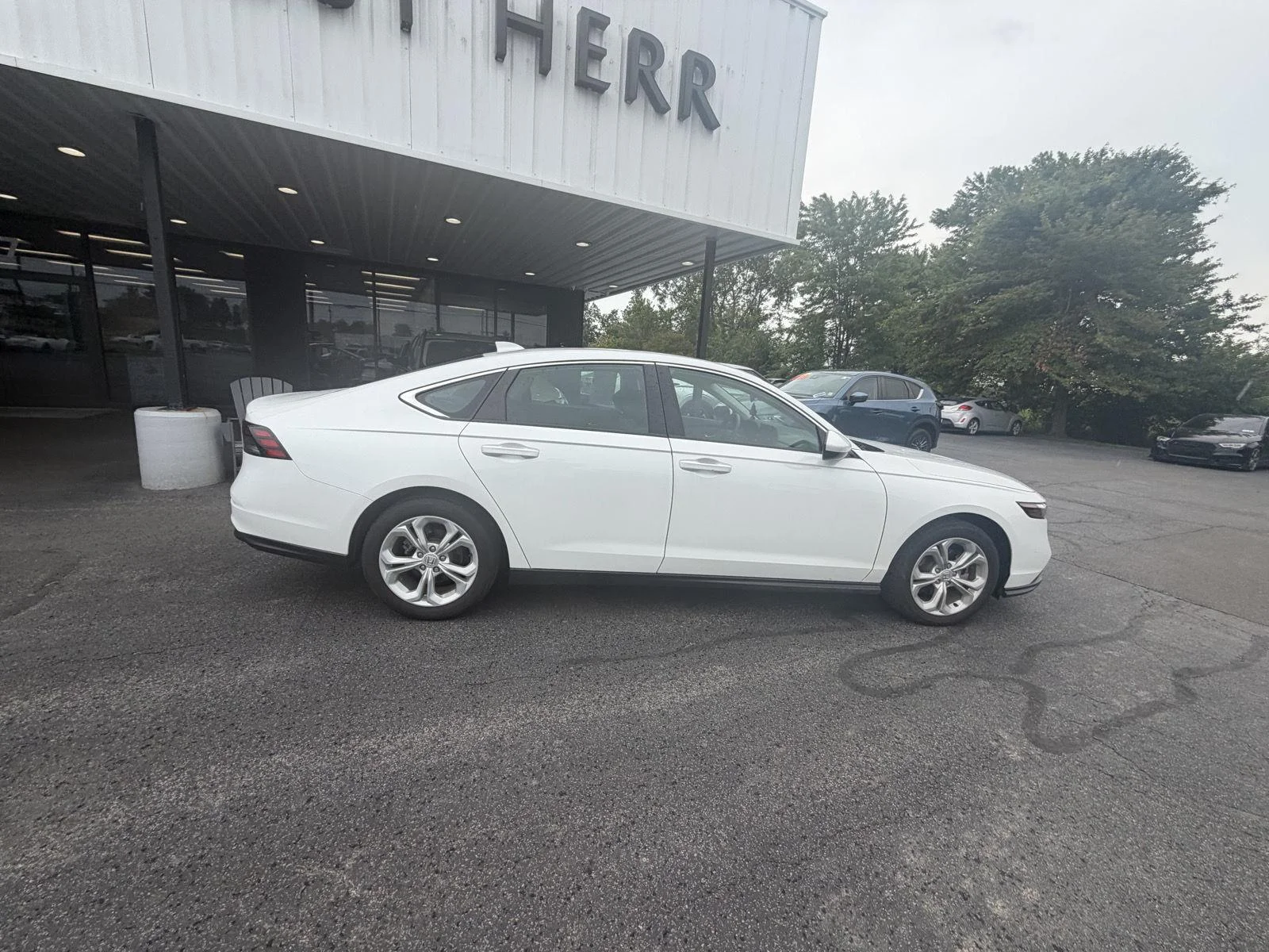 Used 2024 Platinum White Pearl Honda LX image 9