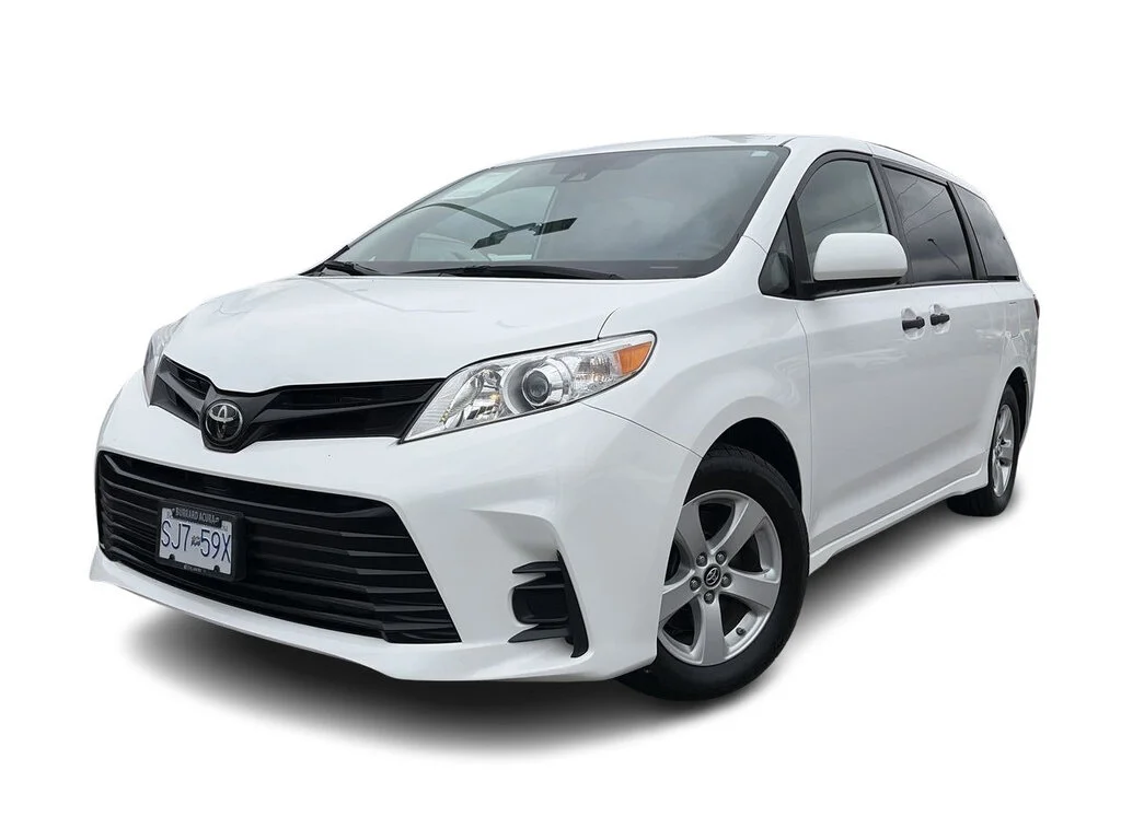 Used 2020 Super White Toyota 7-Passenger V6 Dilawri Certified   Local BC   Spac image 1