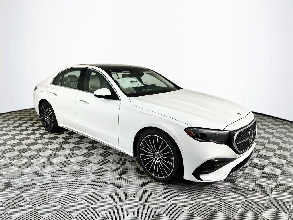 New 2027 Polar White Mercedes-Benz E 450 image 1