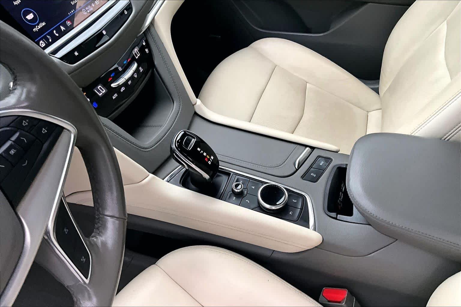 Used 2021 Dark Moon Blue Metallic Cadillac FWD Premium Luxury image 17