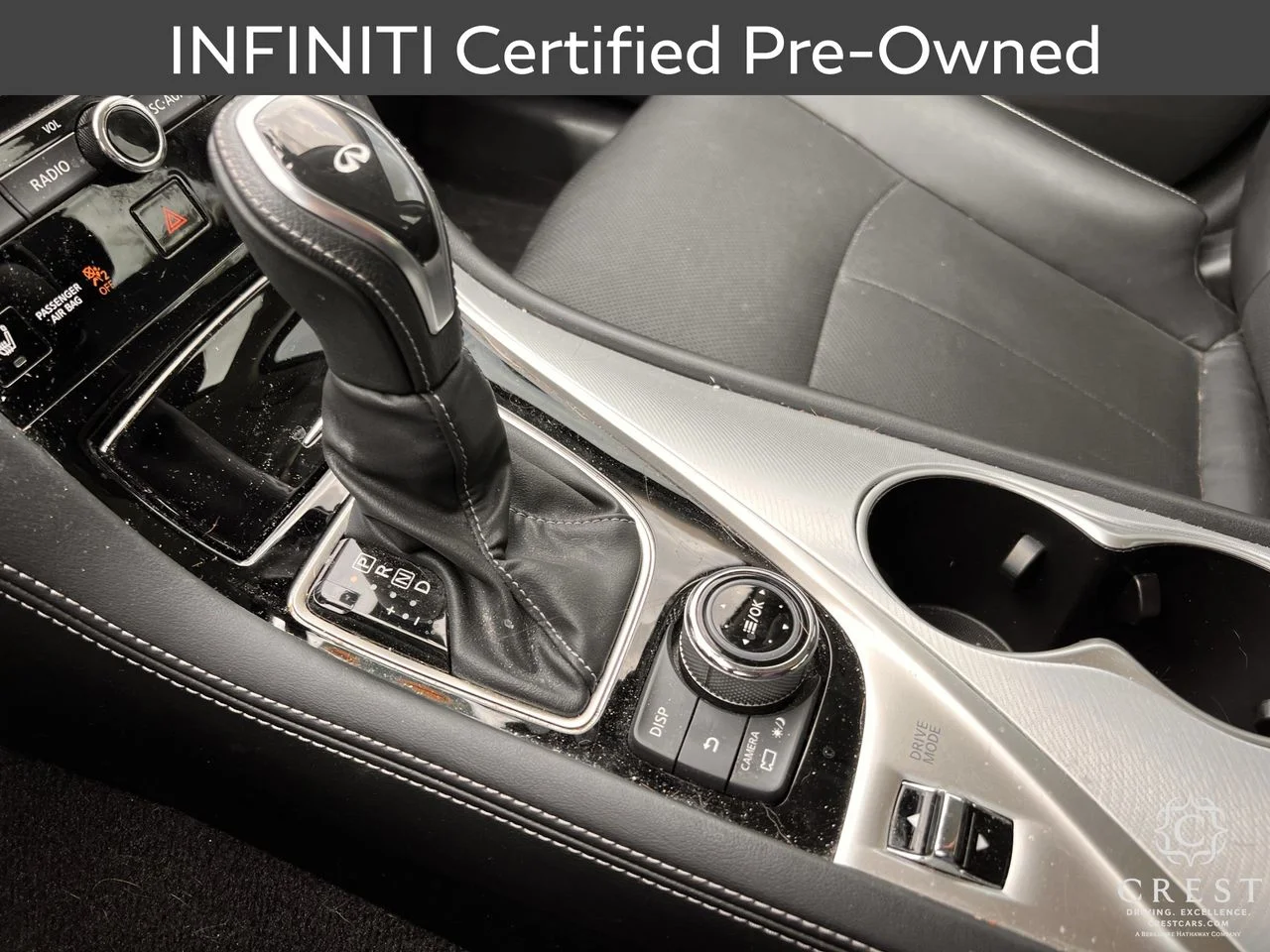 Certified Used 2023 Black Obsidian INFINITI LUXE image 18