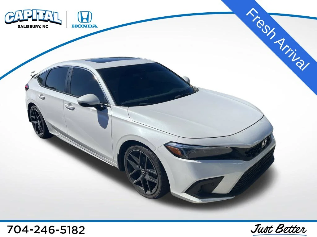 Used 2024 Platinum White Pearl Honda Sport Touring image 1