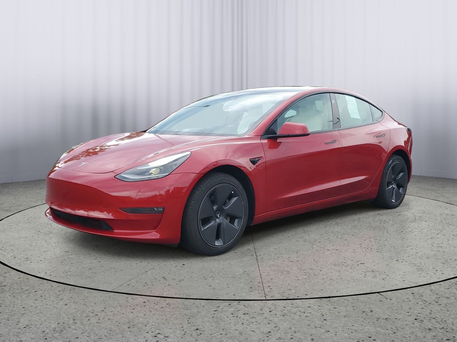 Used 2021 Tesla Model 3 Base with VIN 5YJ3E1EA1MF058874 for sale in Paw Paw, MI
