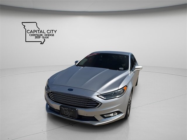 Used 2018 Ford Fusion Hybrid Titanium with VIN 3FA6P0RU7JR276422 for sale in Jefferson City, MO