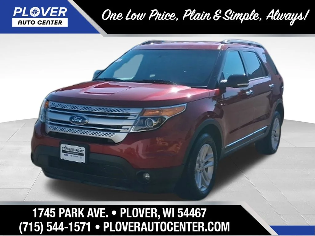 Used 2014 Ruby Red Metallic Tinted Clearcoat Ford XLT image 1