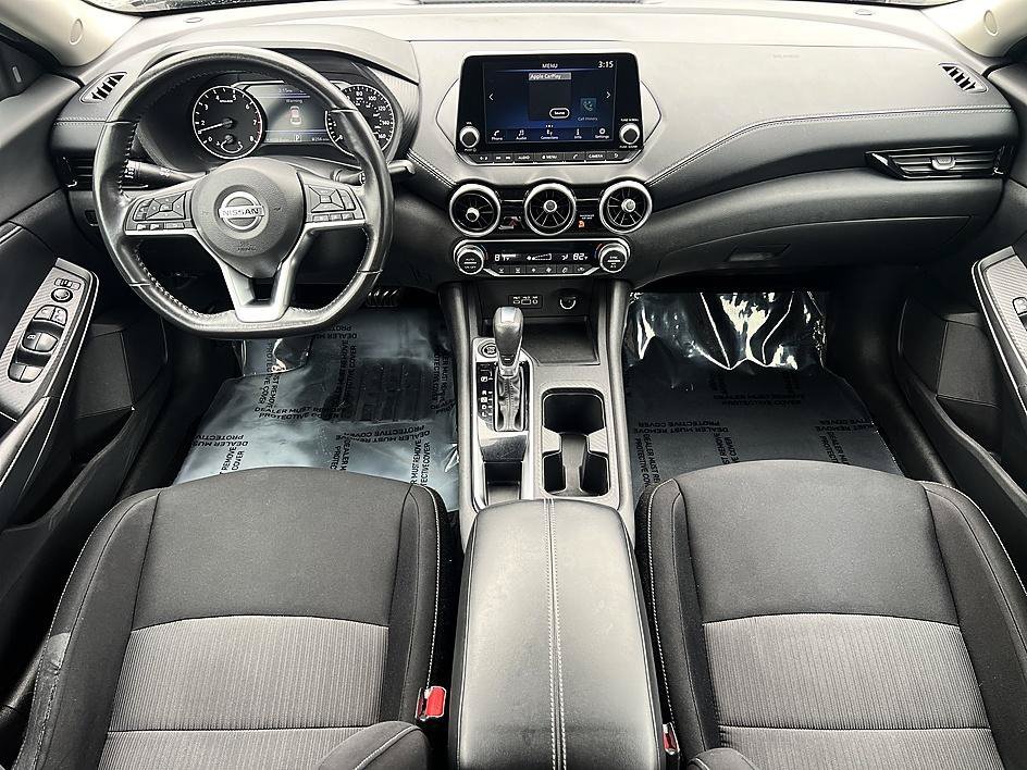 Used 2021 Super Black Nissan SV image 18