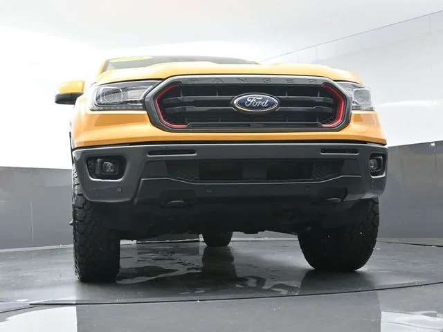 Used 2021 Orange Ford Lariat image 36