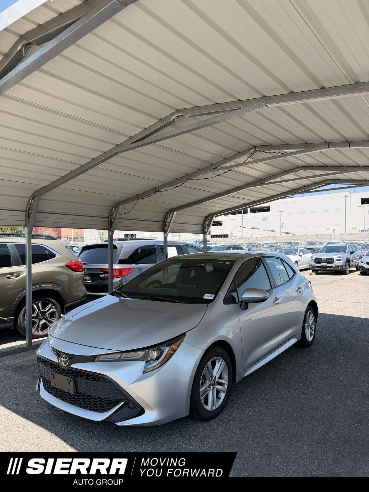 Used 2019 Classic Silver Metallic Toyota  image 1